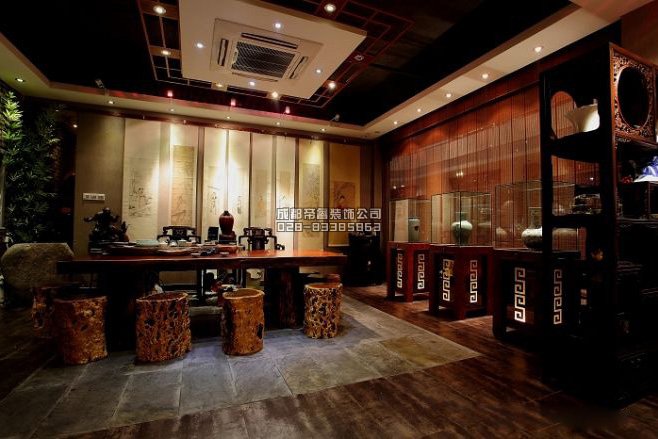 成都中式古玩店鋪裝修都有哪些設(shè)計(jì)細(xì)節(jié)？